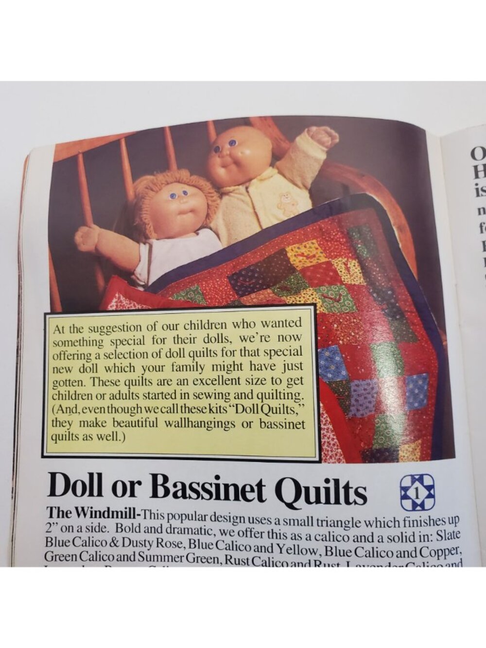 Hearthside Quilts Catalog Issue 19 Double Wedding Ring Vintage 1990s - Picture 5 of 13